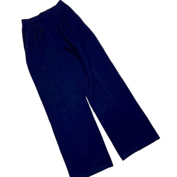 St. John by Marie Gray Collection Santana Knit Navy Pant Women’s Size 2 - Picture 1 of 5